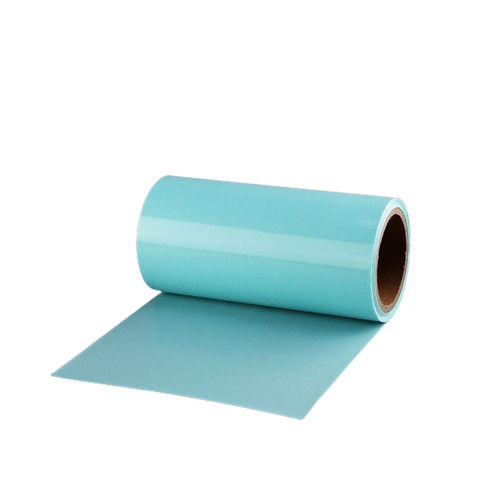 58g 0.055mm Blue Glassine Paper Self Adhesive Food Packaging Paper Roll
