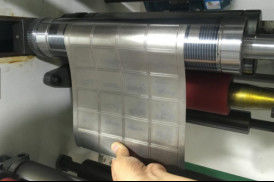 1200kg 500mm Label Die Cutting Machine 70m/Min Rotary Label Die Cutter