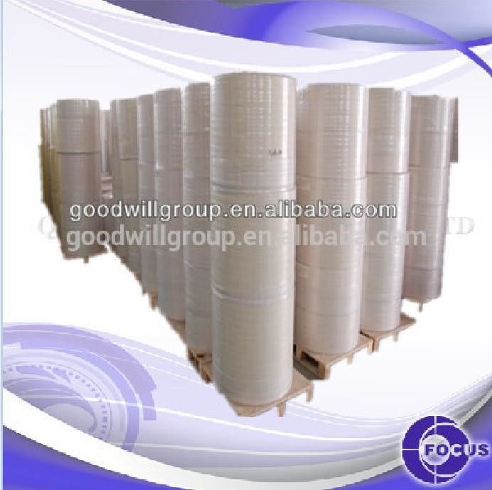FSC Printers Coated Jumbo Thermal Paper Roll / Thermal Fax Paper