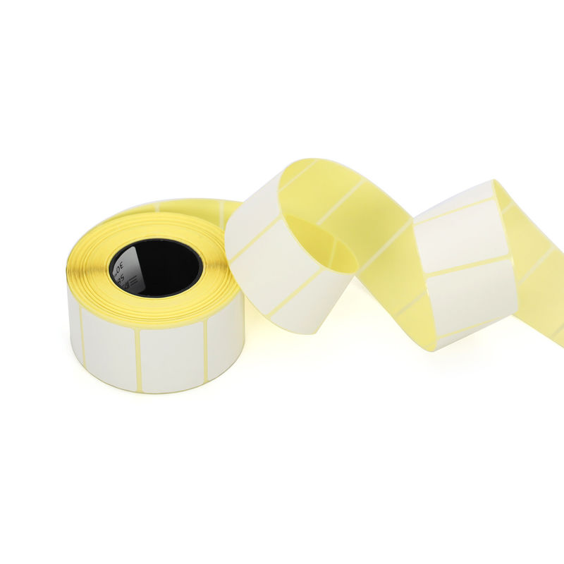 70g Perforated Thermal Label Paper Rolls Oilproof For Supermarket Terminals