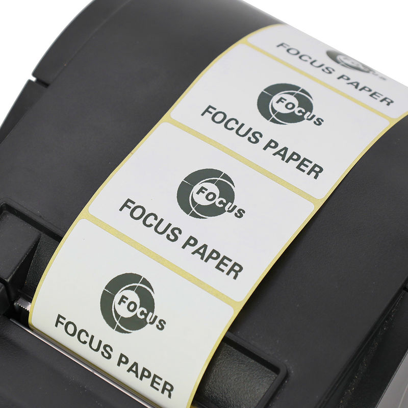 Customized Thermal Sensitive Label / Direct Thermal Label For Labelstock