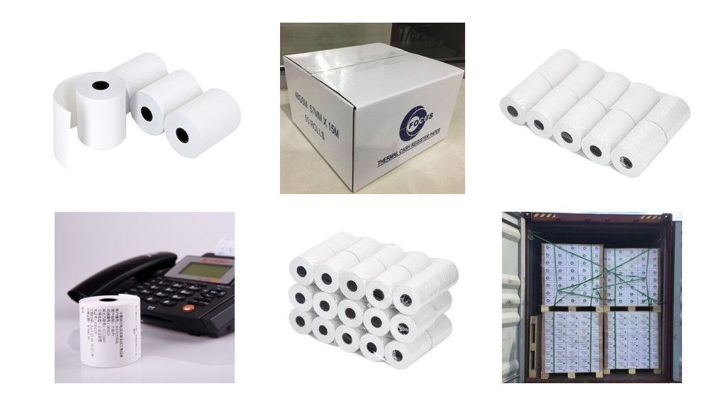 214 X 50mm 70gsm Color Thermal Paper Roll POS 3 Inch Thermal Printer Paper