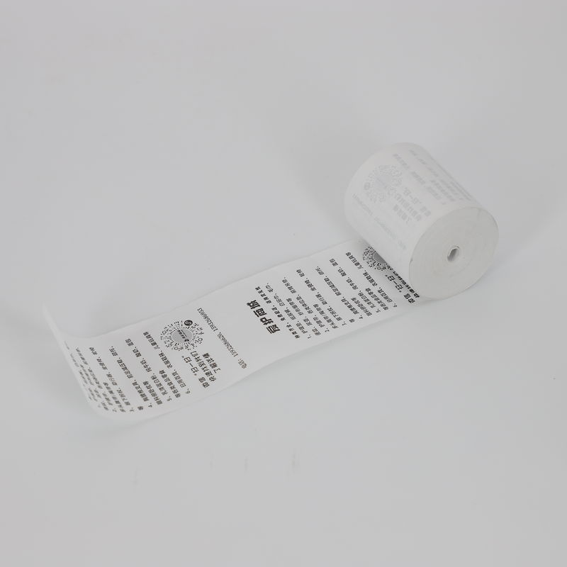 48gsm 80mm Wood Pulp POS Thermal Paper Roll Smooth Surface