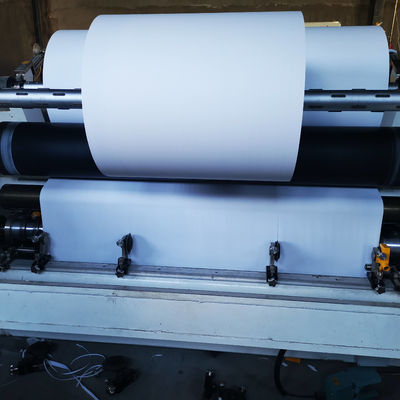 250gsm 3 cortadora de papel termal Rewinder del rollo del papel de la máquina que raja 900m m de la fase