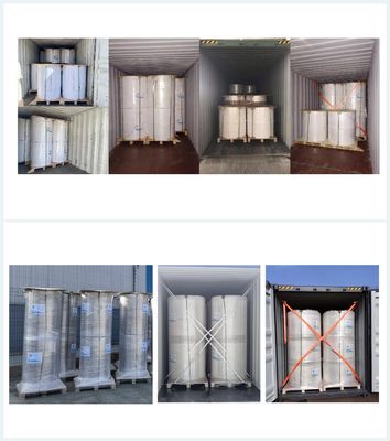 FSC Papel de madera virgen de celulosa de impresión con recubrimiento superior papel térmico Jumbo Roll For POS ROLL