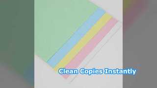 Papel NCR: copias limpias sin carbón al instante