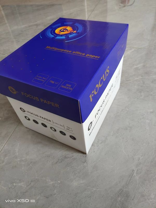 70/80gms Color Copy Paper School Office Copy Paper Double Sided A4 Paper