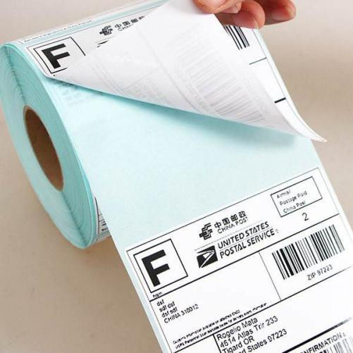 ISO9001 Certified Thermal Label Paper Roll For Sticker Label Printing