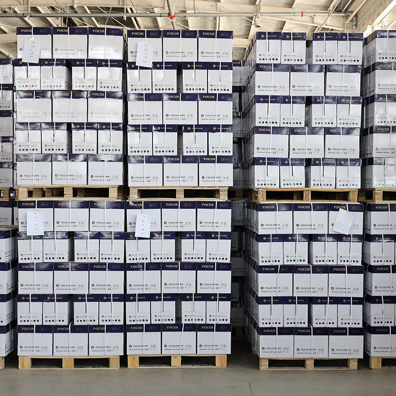 FOCUS Brand 100% Virgin Wood Pulp 70/80GSM A4 White Copy Paper Office Paper
