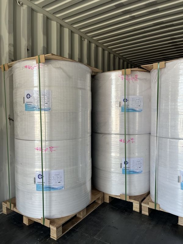 55gsm BPA Free Thermal Paper Jumbo Roll for Professional and Dependable Printing Solutions