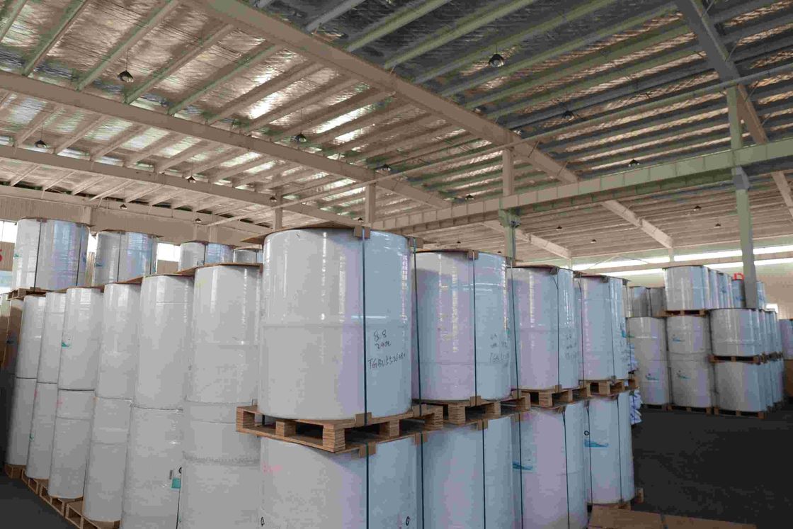 Oil Resistant Jumbo Thermal Paper Roll 45gsm/55gsm/60gsm/70gsm For Printing Needs