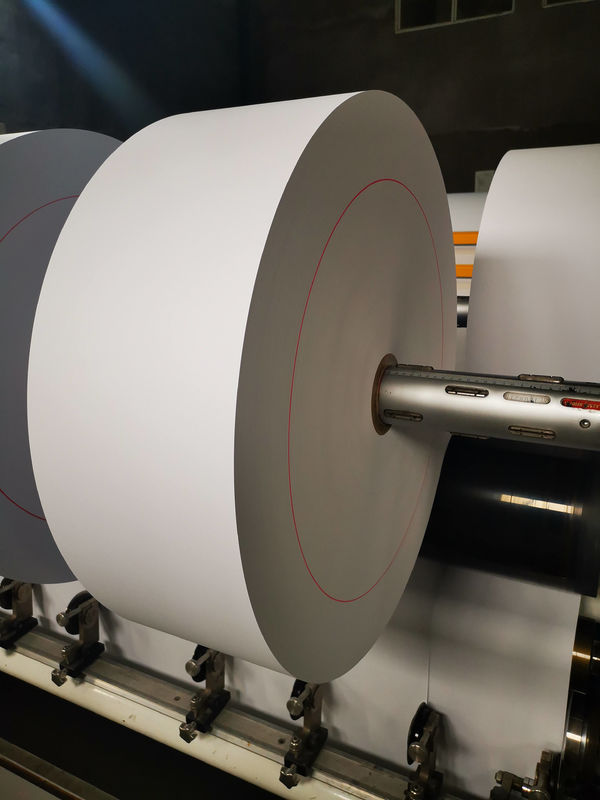 45GSM Virgin Wood Pulp Thermal Credit Card Machine Rolls Thermal Paper Jumbo