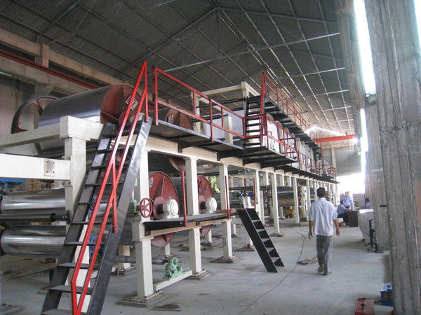 60gsm 2500mm Paper Production Machine 400M/Min Rewinding Thermal Roll Making