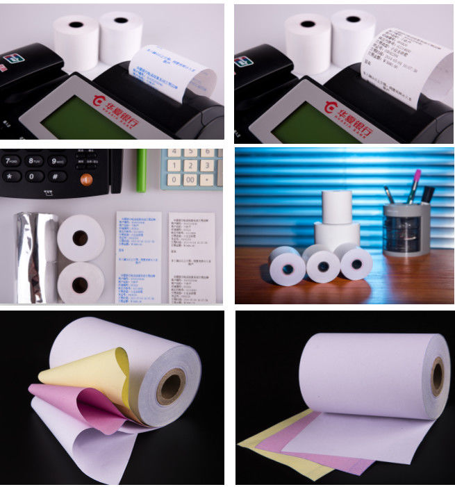 4000mm 50gsm Paper Roll Rewinding Machine 30mm Thermal Paper Slitter
