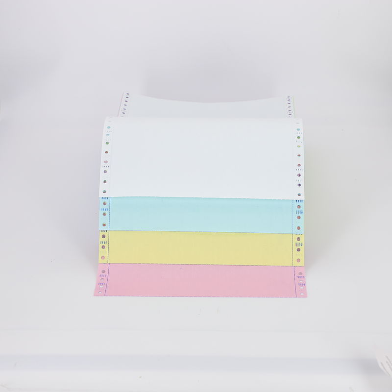 1 Ply 150gsm Carnbonless Continuous Form Computer Paper 2 Ply NCR Computer Form Sticker