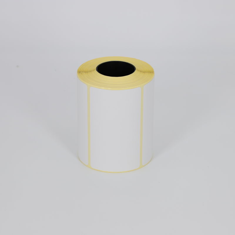 65gsm/70gsm Paper Core Thermal Label Paper Roll For Direct Self Adhesive Logistics Packaging Glassine Paper