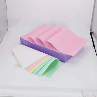 Papel NCR de madera virgen 100% de calidad A de color azul