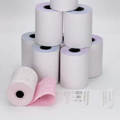 Papel térmico de larga duración 45/48/55/65gsm libre de BPA Jumbo Roll para el suavizado e impresión