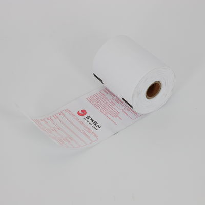 Rollo de papel térmico para punto de venta sin BPA con vida útil de imagen de más de 5 años y propiedades resistentes al aceite