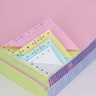 Calidad de primera calidad Rollo de imagen azul / negro / hoja de papel NCR personalizado